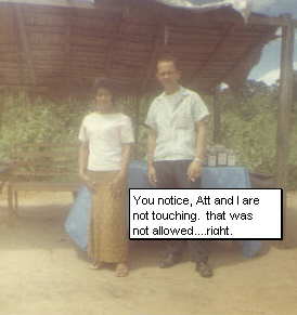 Att and SP/4 Ken Reynolds in Korat