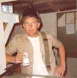 John Strain, Camp 44 UP on duty...