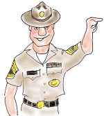 Top - Trooper - report to the Company Clerk in the Orderly Room ASAP!

..to Re-Up. ;-)